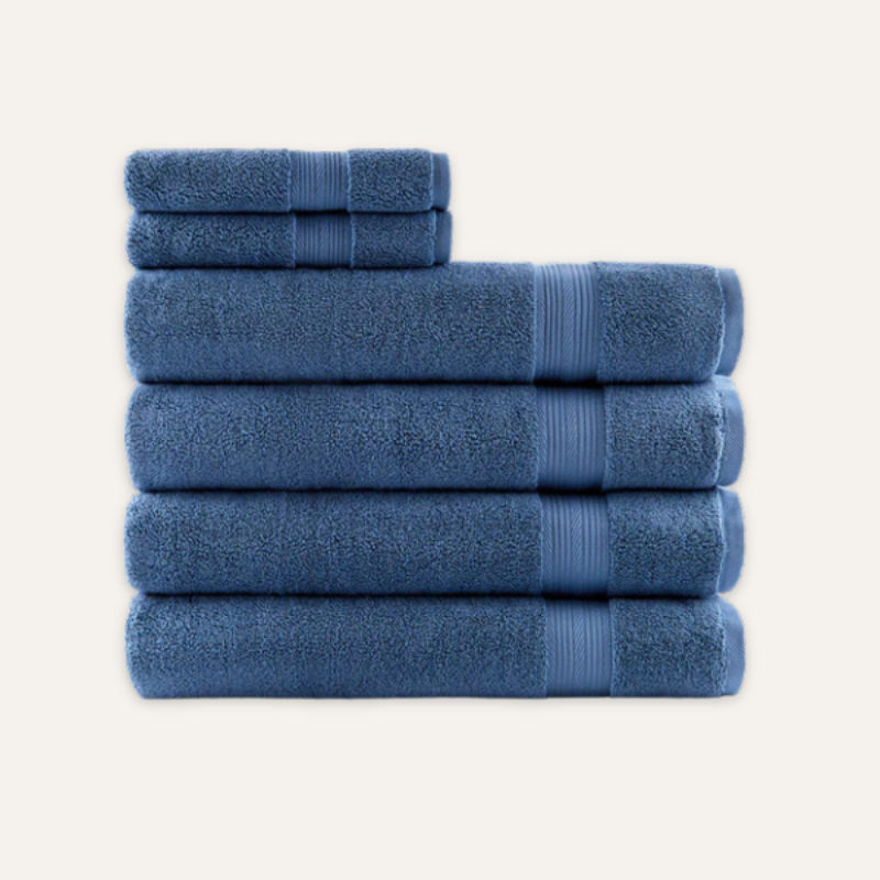 Gris Minéral Spa-Set — 600 GSM (6-teilig)