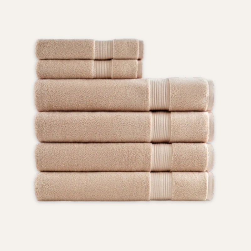 Gris Minéral Spa-Set — 600 GSM (6-teilig)