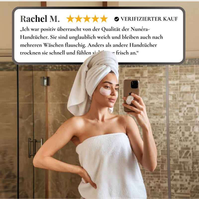 Gris Minéral Spa-Set — 600 GSM (12-teilig)