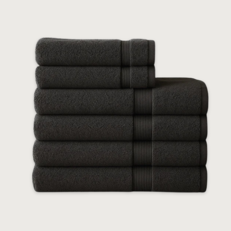 Gris Minéral Spa-Set — 800 GSM (6-teilig)