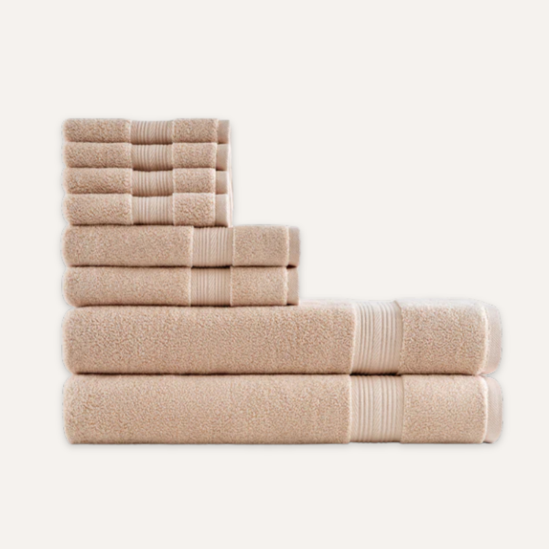 Sable Doux Bade-Set — 600 GSM (8-teilig)