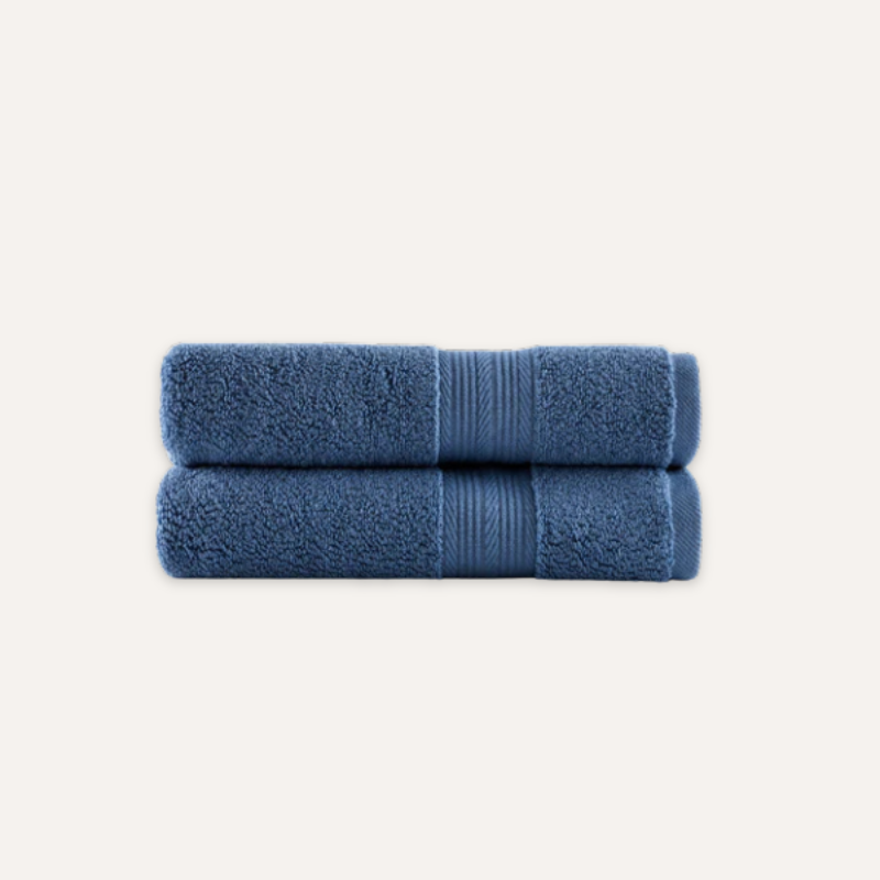 Bleu Lapis Handtuch-Duo — 600 GSM