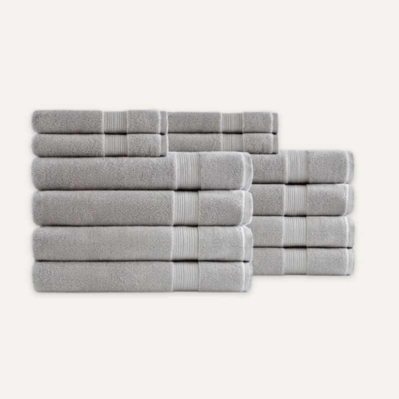 Gris Pierre Spa-Set — 600 GSM (12-teilig)