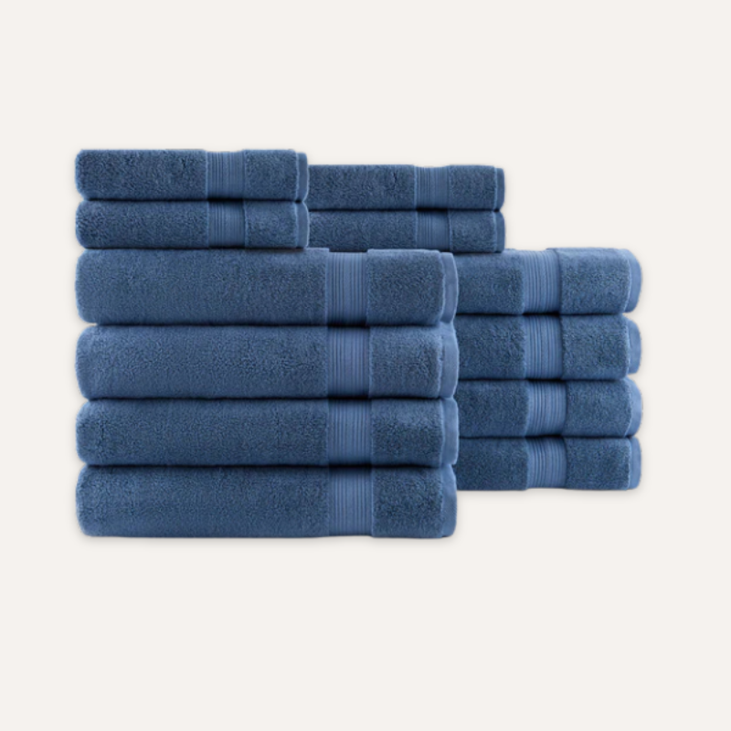 Bleu Lapis Spa-Set — 600 GSM (12-teilig)