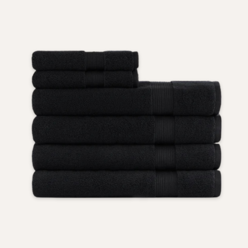 Gris Minéral Spa-Set — 600 GSM (6-teilig)